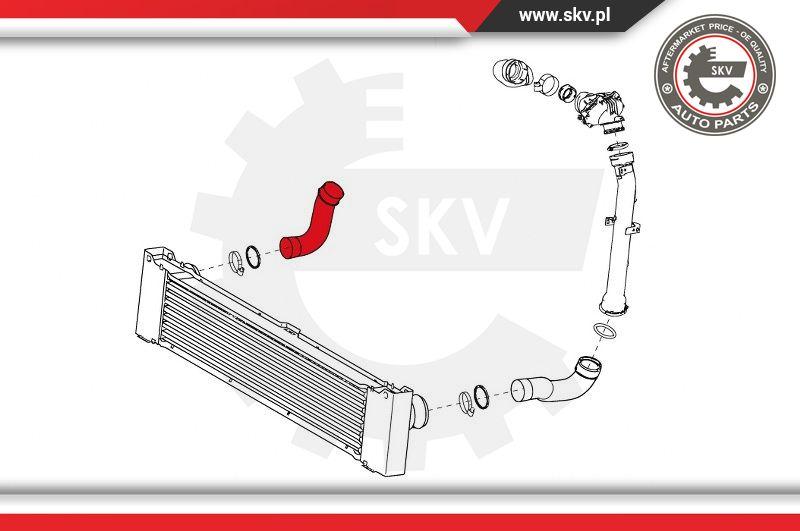 Esen SKV 24SKV603 - Pūtes sistēmas gaisa caurule autodraugiem.lv