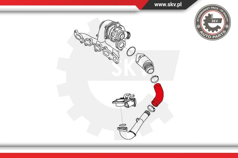 Esen SKV 24SKV610 - Pūtes sistēmas gaisa caurule autodraugiem.lv