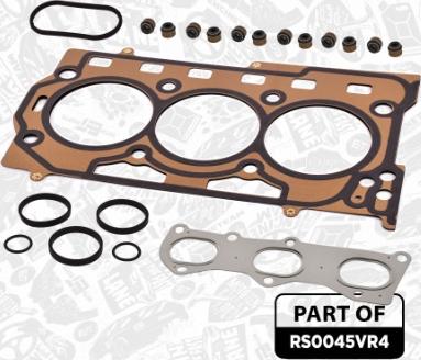 ET Engineteam RS0045VR4 - Sadales vārpstas piedziņas ķēdes komplekts autodraugiem.lv