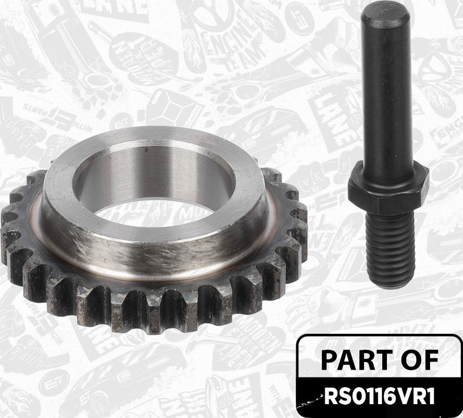 ET Engineteam RS0116VR1 - Ķēdes komplekts, Eļļas sūkņa piedziņa autodraugiem.lv