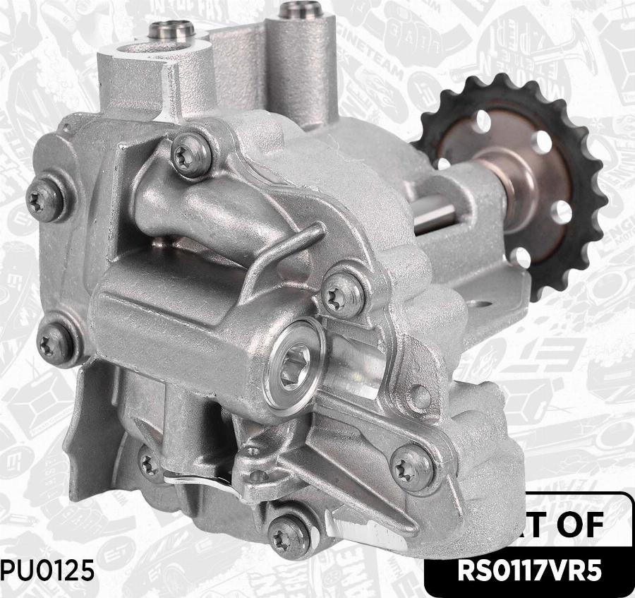 ET Engineteam RS0117VR5 - Sadales vārpstas piedziņas ķēdes komplekts autodraugiem.lv