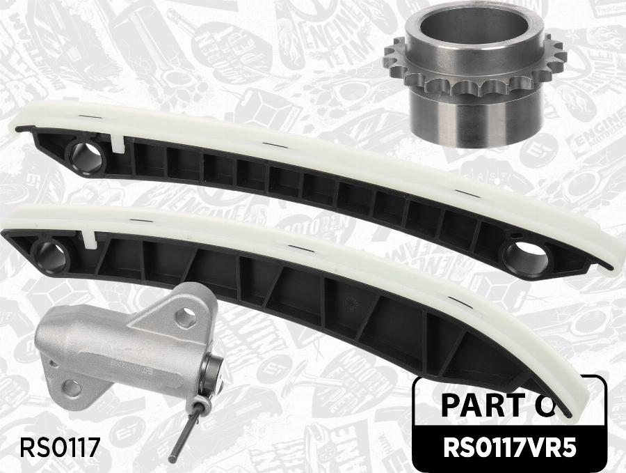ET Engineteam RS0117VR5 - Sadales vārpstas piedziņas ķēdes komplekts autodraugiem.lv