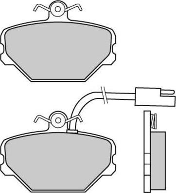 TRW Engine Component GDB836 - Bremžu uzliku kompl., Disku bremzes autodraugiem.lv