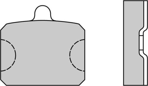 TOMEX brakes 10-25 - Bremžu uzliku kompl., Disku bremzes autodraugiem.lv