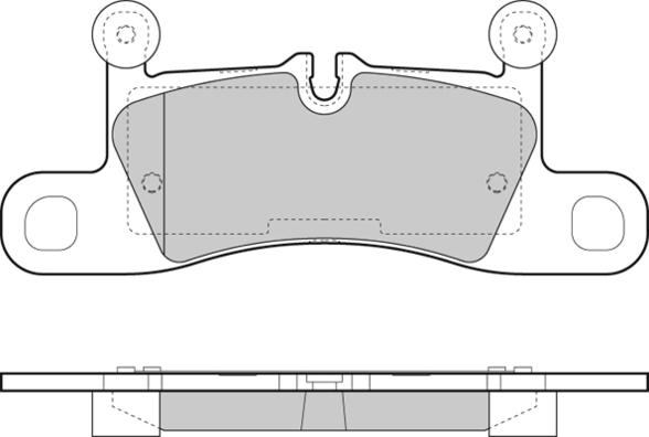 DJ Parts BP2662 - Bremžu uzliku kompl., Disku bremzes autodraugiem.lv