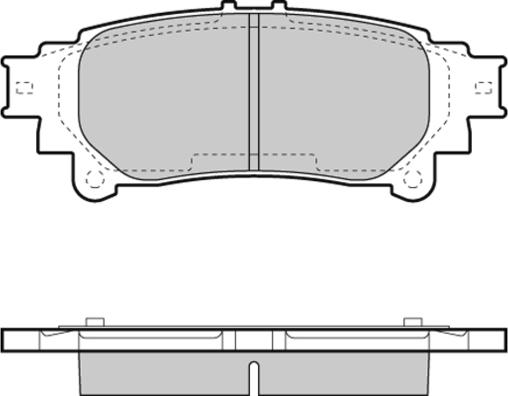 Maxgear 19-3005 - Bremžu uzliku kompl., Disku bremzes autodraugiem.lv