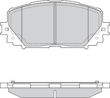 Magneti Marelli 36391600000000000 - Bremžu uzliku kompl., Disku bremzes autodraugiem.lv