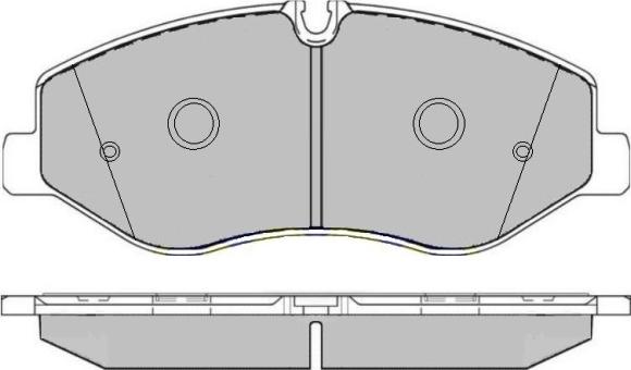 TOMEX brakes 18-12 - Bremžu uzliku kompl., Disku bremzes autodraugiem.lv