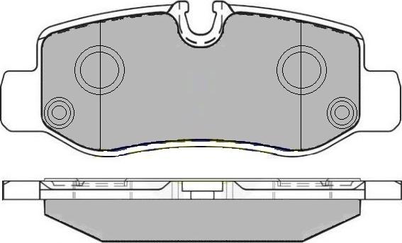 TOMEX brakes 17-81 - Bremžu uzliku kompl., Disku bremzes autodraugiem.lv