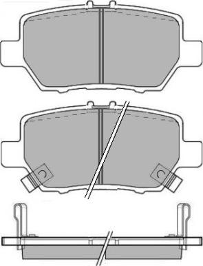 Sangsin Brake SP4063 - Bremžu uzliku kompl., Disku bremzes autodraugiem.lv