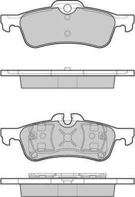 TOMEX brakes 16-03 - Bremžu uzliku kompl., Disku bremzes autodraugiem.lv