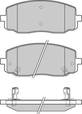 Budweg Caliper 523369 - Bremžu uzliku kompl., Disku bremzes autodraugiem.lv