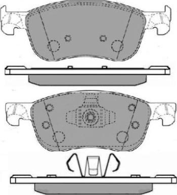 TRW Engine Component GDB2186 - Bremžu uzliku kompl., Disku bremzes autodraugiem.lv