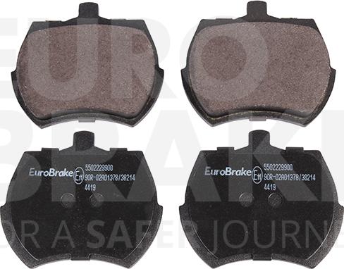 Eurobrake 5502229900 - Bremžu uzliku kompl., Disku bremzes autodraugiem.lv