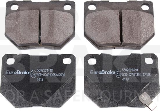 Eurobrake 5502224418 - Bremžu uzliku kompl., Disku bremzes autodraugiem.lv