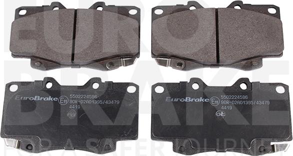 Eurobrake 5502224596 - Bremžu uzliku kompl., Disku bremzes autodraugiem.lv