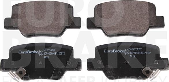 Eurobrake 5502224592 - Bremžu uzliku kompl., Disku bremzes autodraugiem.lv