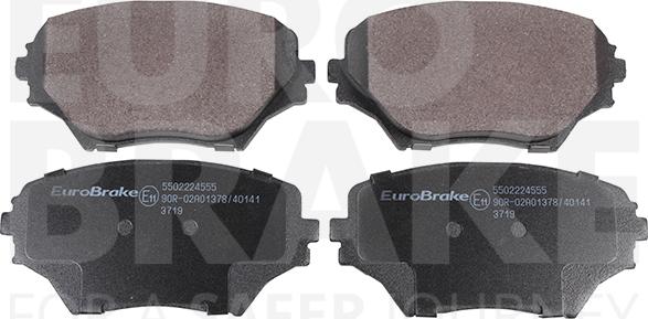 Eurobrake 5502224555 - Bremžu uzliku kompl., Disku bremzes autodraugiem.lv