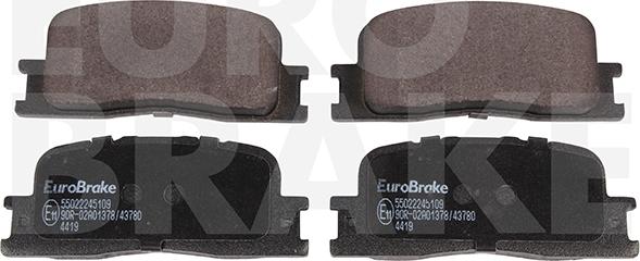 Eurobrake 55022245109 - Bremžu uzliku kompl., Disku bremzes autodraugiem.lv