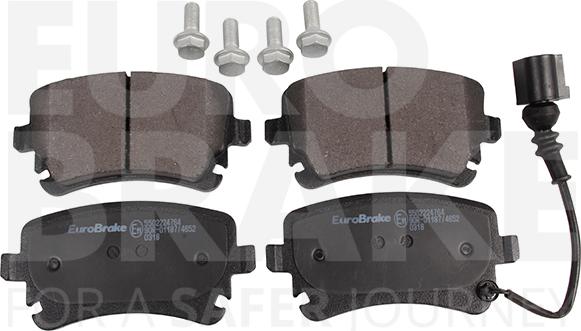 Eurobrake 5502224764 - Bremžu uzliku kompl., Disku bremzes autodraugiem.lv