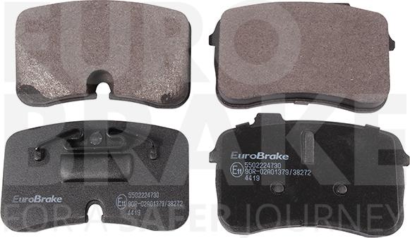 Eurobrake 5502224730 - Bremžu uzliku kompl., Disku bremzes autodraugiem.lv