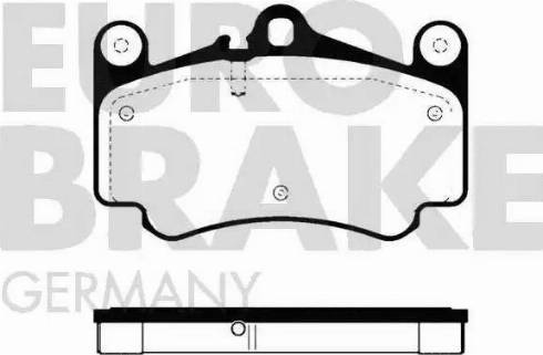 Eurobrake 5502225609 - Bremžu uzliku kompl., Disku bremzes autodraugiem.lv