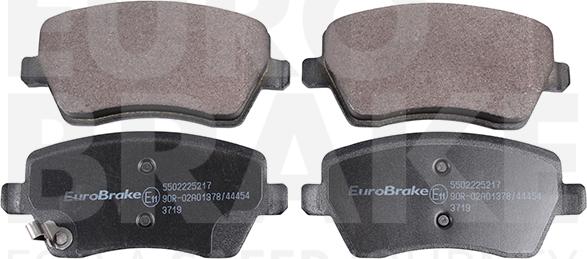 Eurobrake 5502225217 - Bremžu uzliku kompl., Disku bremzes autodraugiem.lv