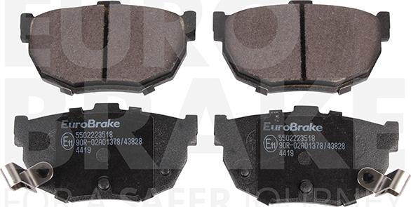 Eurobrake 5502223518 - Bremžu uzliku kompl., Disku bremzes autodraugiem.lv