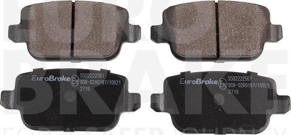 Eurobrake 5502222567 - Bremžu uzliku kompl., Disku bremzes autodraugiem.lv