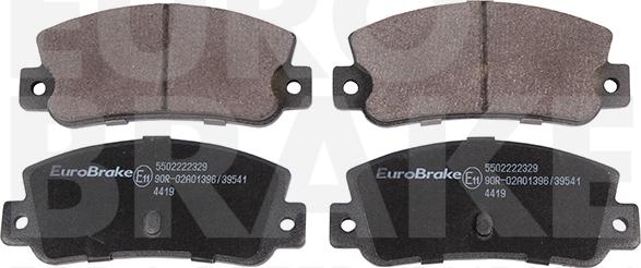 Eurobrake 5502222329 - Bremžu uzliku kompl., Disku bremzes autodraugiem.lv