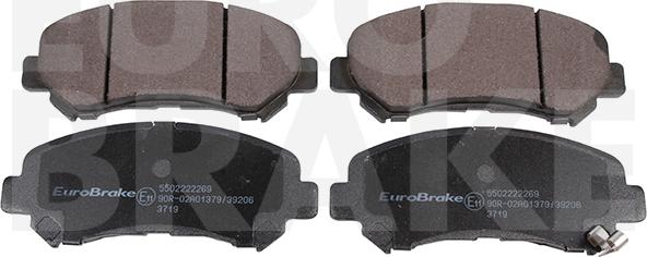 Eurobrake 5502222269 - Bremžu uzliku kompl., Disku bremzes autodraugiem.lv