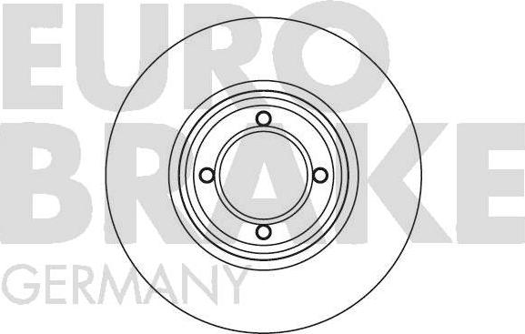 Eurobrake 5815209906 - Bremžu diski autodraugiem.lv