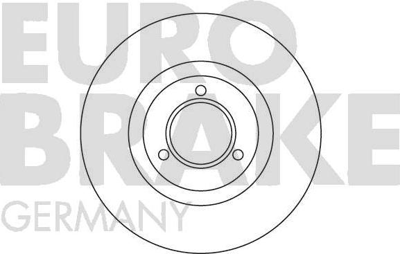 Eurobrake 5815209901 - Bremžu diski autodraugiem.lv
