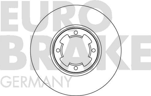 Eurobrake 5815204405 - Bremžu diski autodraugiem.lv