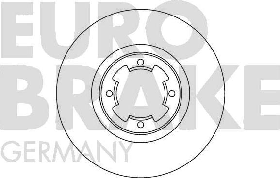 Eurobrake 5815204402 - Bremžu diski autodraugiem.lv