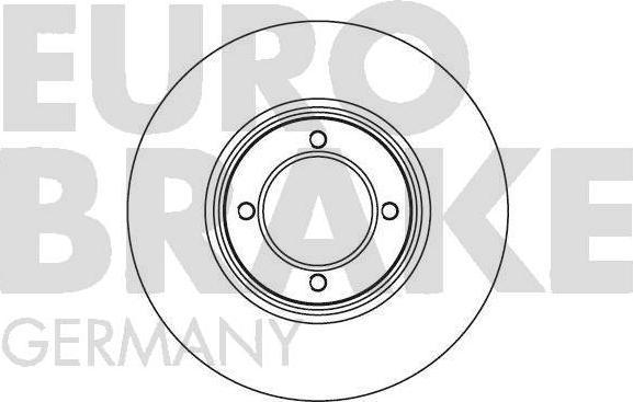 Eurobrake 5815204508 - Bremžu diski autodraugiem.lv