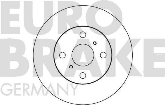 Eurobrake 5815204515 - Bremžu diski autodraugiem.lv