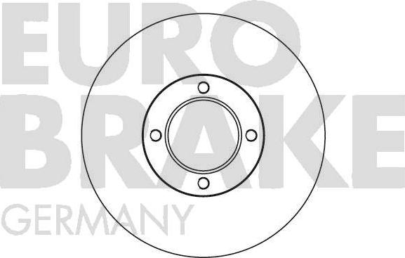 Eurobrake 5815204525 - Bremžu diski autodraugiem.lv