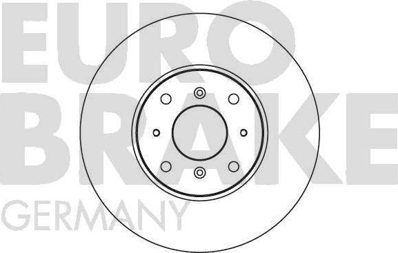 Eurobrake 5815204010 - Bremžu diski autodraugiem.lv
