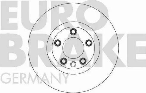 Eurobrake 58152047150 - Bremžu diski autodraugiem.lv