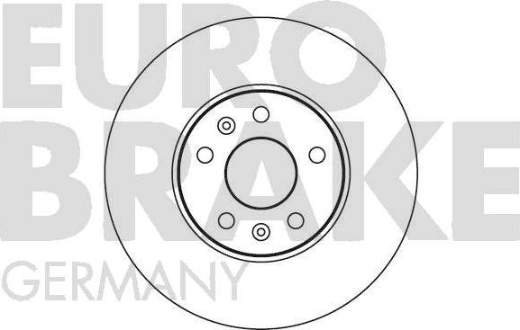 Eurobrake 5815201906 - Bremžu diski autodraugiem.lv