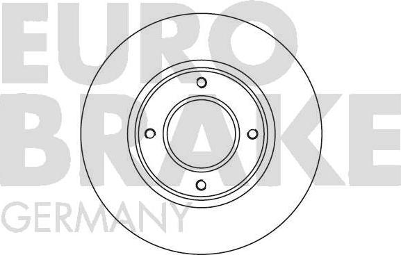 Eurobrake 5815201215 - Bremžu diski autodraugiem.lv