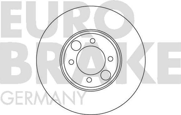 Eurobrake 5815201216 - Bremžu diski autodraugiem.lv