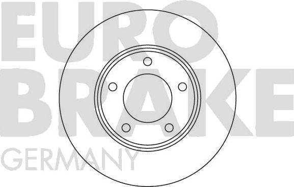 Eurobrake 5815201220 - Bremžu diski autodraugiem.lv