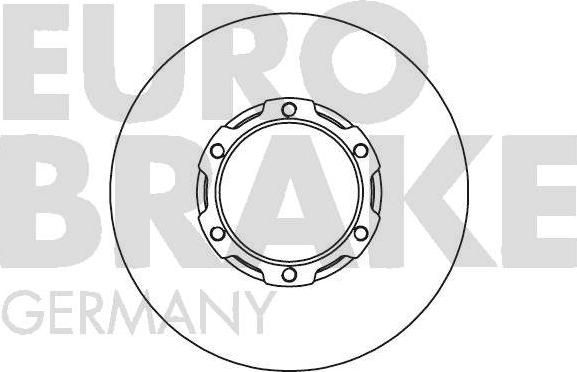 Eurobrake 5815203398 - Bremžu diski autodraugiem.lv