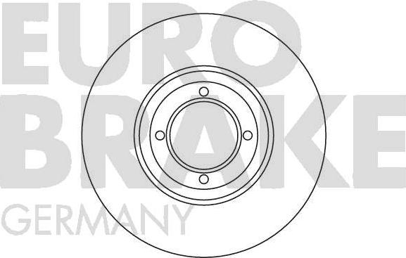 Eurobrake 5815203713 - Bremžu diski autodraugiem.lv