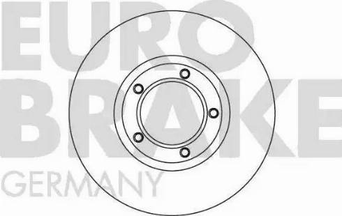 Eurobrake 5815202547 - Bremžu diski autodraugiem.lv
