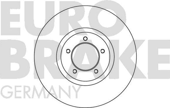 Eurobrake 5815202511 - Bremžu diski autodraugiem.lv