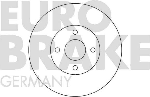 Eurobrake 5815202578 - Bremžu diski autodraugiem.lv