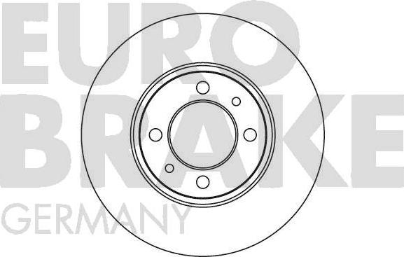 Eurobrake 5815202305 - Bremžu diski autodraugiem.lv